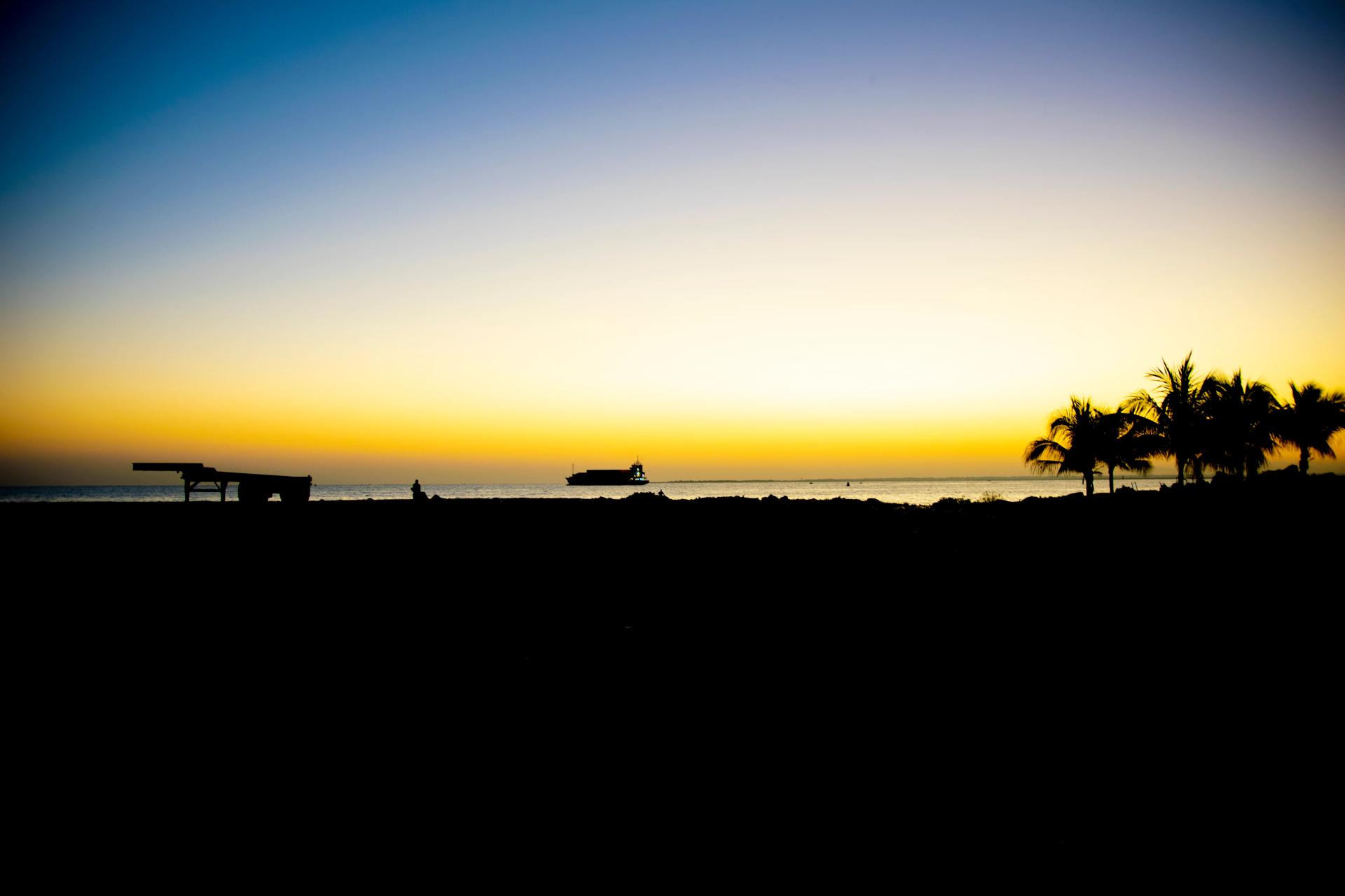 Harbor at Dusk - Cap-Haitien, Haiti